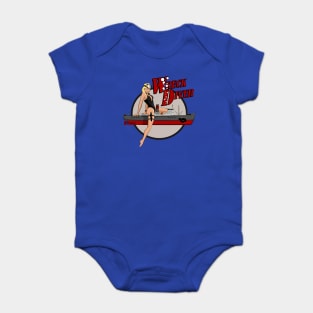 Wreck Diver Pinup Baby Bodysuit